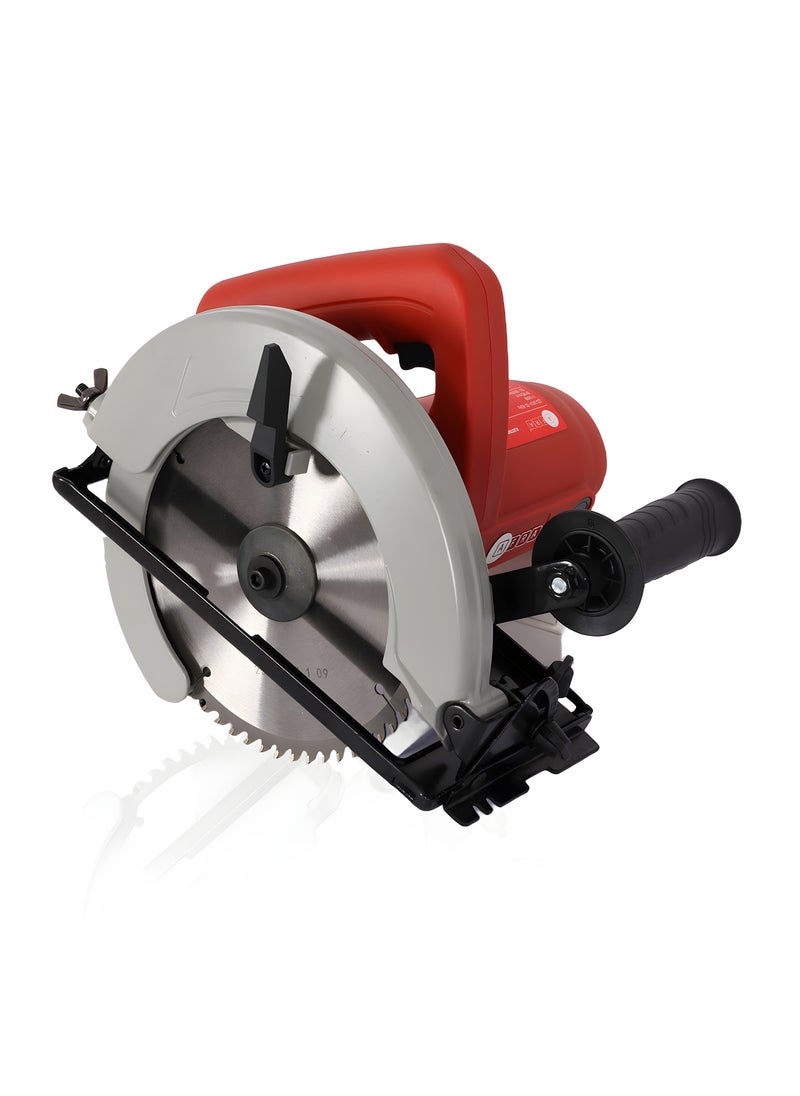 AFRA Electric Circular Saw, 185MM, 1100W, 5600r/Min No-Load Speed, 185mm Blade Diameter, Lightweight Model, Adjustable Bevel & Cutting Angle Around 0-45°, AFT-11-185CSRD, 1-Year Warranty.