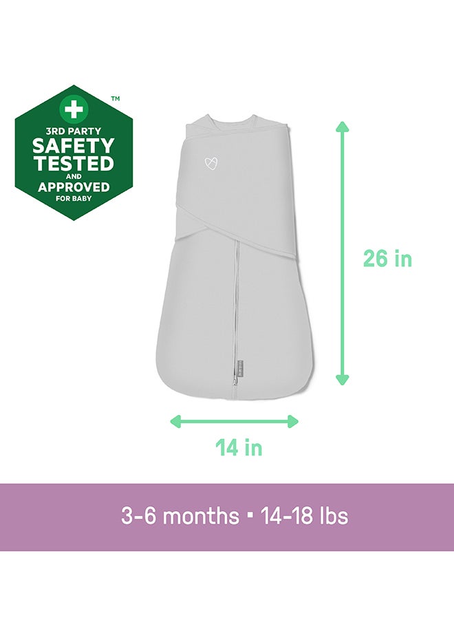 Summer Infant by Ingenuity Arms Free Convertible Swaddle - Dash Lines, 3 - 6 Months