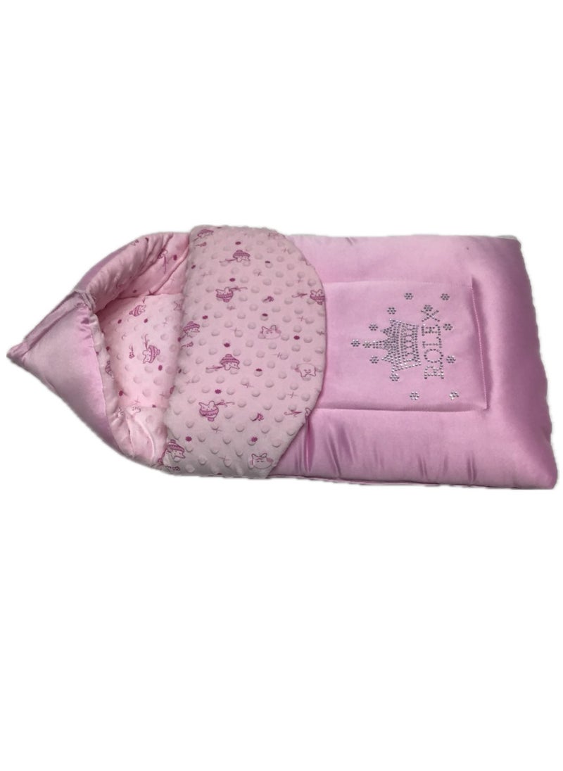 Glamour Satin Baby Sleeping Bag with Embedded Stones comforter bag for sleeping solution