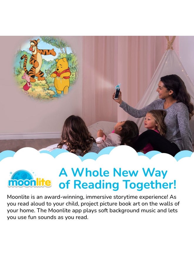 Storytime Winnie The Pooh Bounce With Me Storybook Reel, A Magical Way To Read Together, Digital Story For Projector, Fun Sound Effects, Early Learning Gift For Kids Age 1 Year And Up