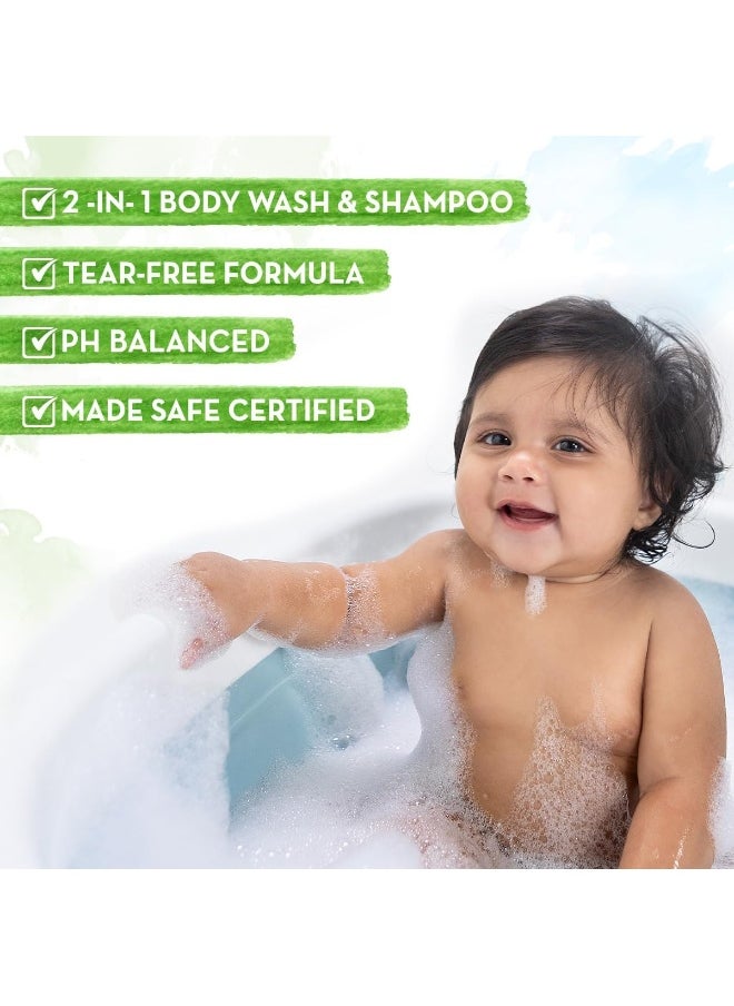 Milky Soft Head To Toe Wash With Oats, Milk, And Calendula For Babies