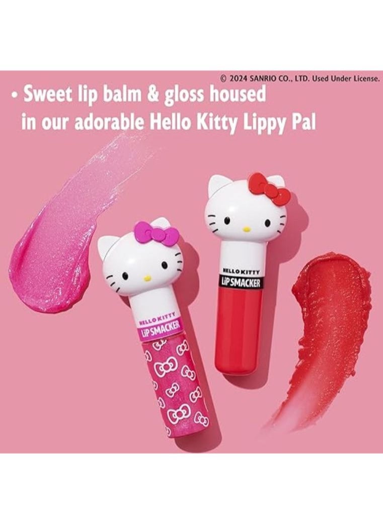 Lip Smacker Hello Kitty, Flavored Moisturizing & Smoothing Soft Shine Lip Balm