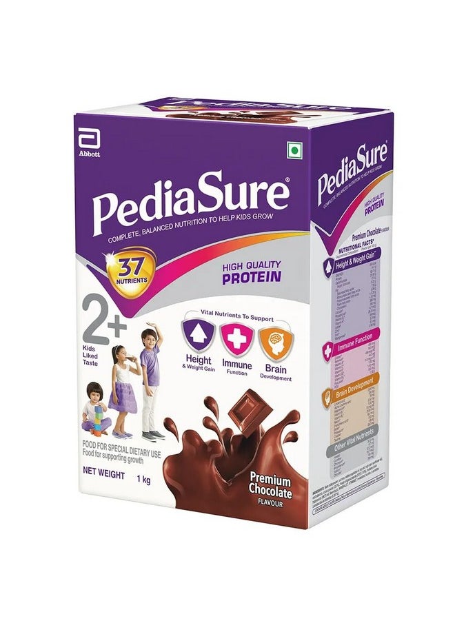 Nutritional Drink Powder, Scientifically Designed Nutrition For Supporting Kids Growth 1Kg,Chocolate