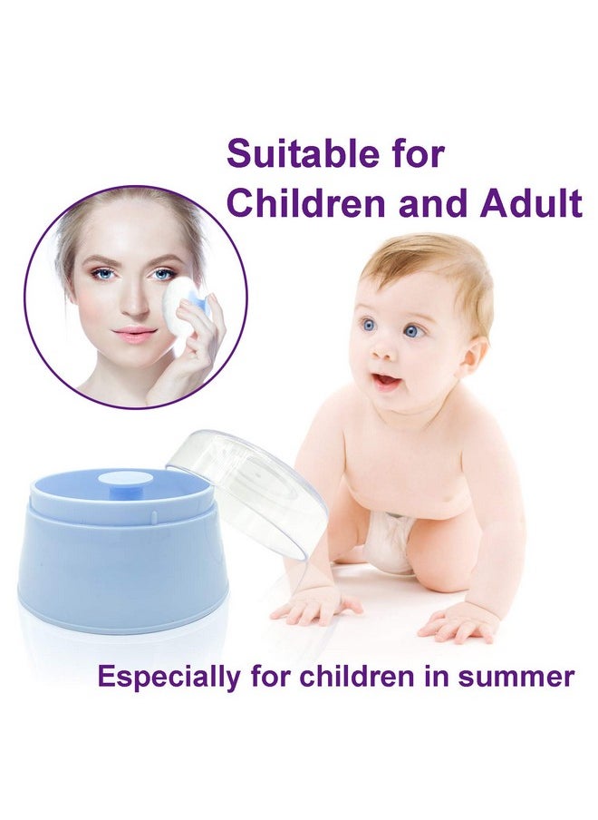 Bpa Free Baby Powder Puff Box, Large 2.8