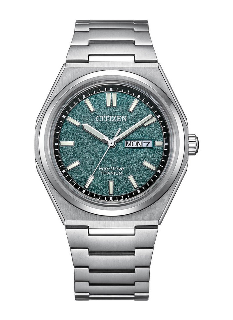 Zenshin Eco-Drive Titanium Men's Watch AW0130-85X