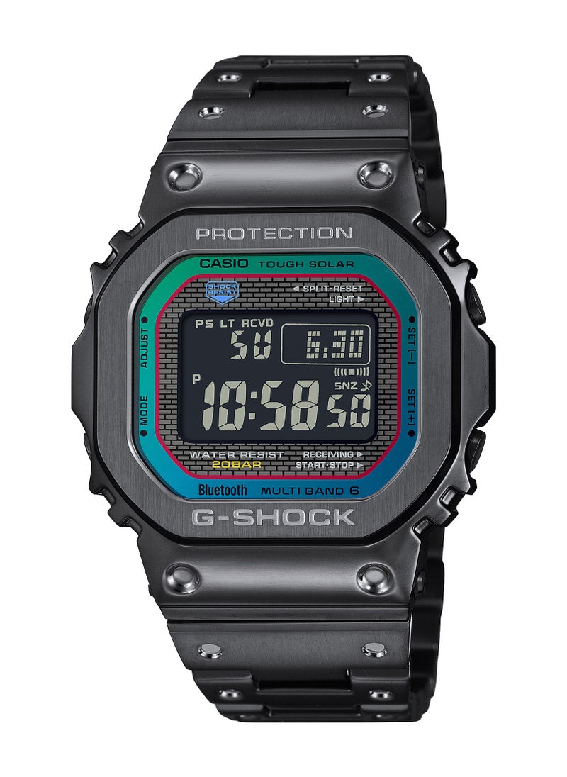 G-Shock Digital Bluetooth Black Stainless Steel Men's Watch GMW-B5000BPC-1