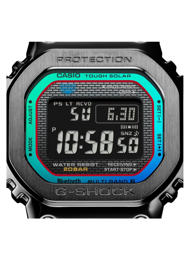 G-Shock Digital Bluetooth Black Stainless Steel Men's Watch GMW-B5000BPC-1