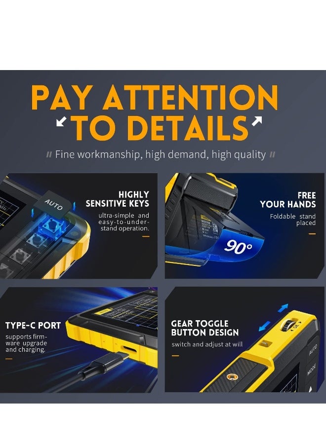 DSO152 Oscilloscope - Portable Handheld Digital Oscilloscope Kit with 2.8