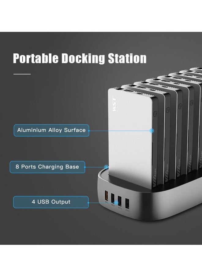 8 In 1 Multiple Powerbank Docking Station