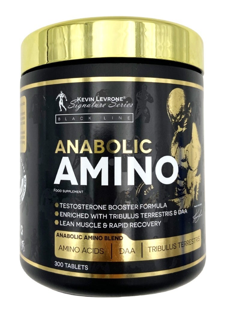 KEVIN LEVRONE Black Line Anabolic Amino 300 Tablets