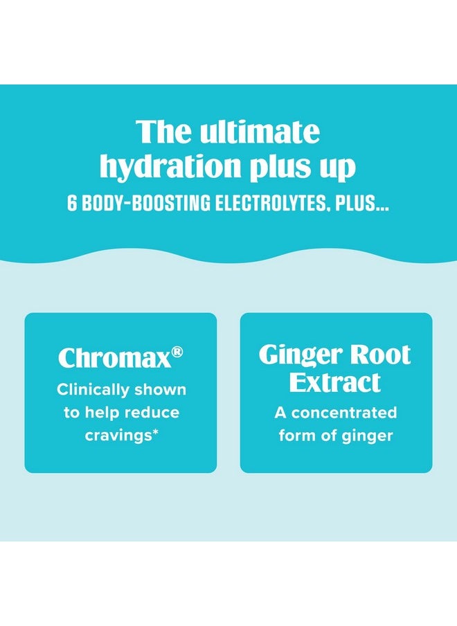 Ultima Replenisher Crave Killer Supplement & Electrolytes Powder - Tropical Fusion, 14 Stickpacks - Hydration Packets That Kick Cravings to The Curb