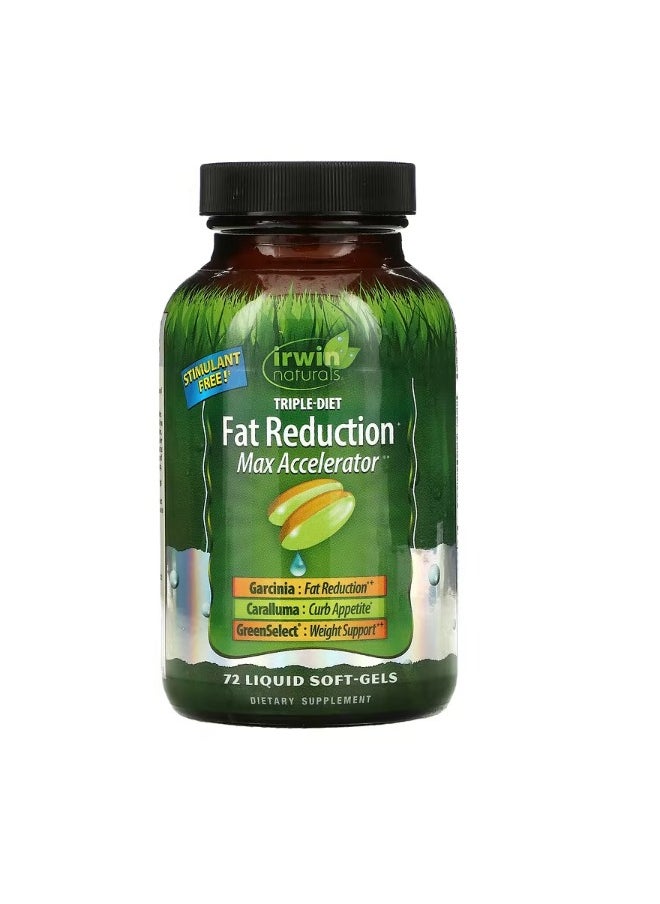 TripleDiet Fat Reduction Max Accelerator 72 Liquid SoftGels