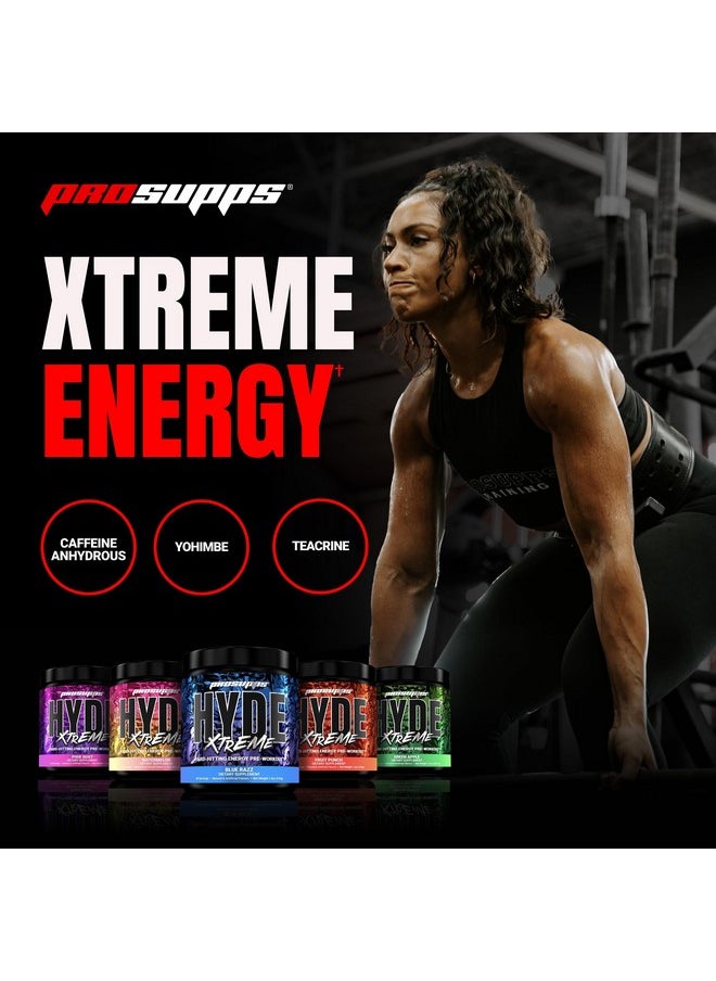 PROSUPPS® Mr. Hyde® Xtreme Pre-Workout Powder Energy Drink - Intense Sustained Energy, Pumps & Focus with Beta Alanine, Creatine & Nitrosigine, (30 Servings, Watermelon Rush)