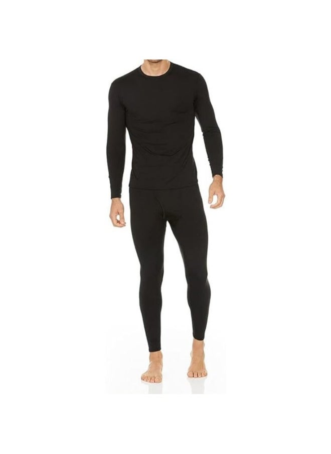 Ultra Soft Thermal Underwear for Men Long Johns Set with Fleece Lined