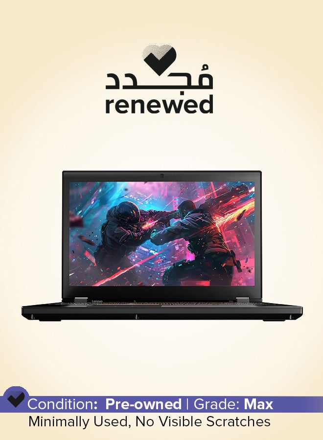 Renewed - P50 Laptop With 15.5-Inch FHD Display,Core i7-6820HQ/6th Gen/Quad Core/16GB RAM/512GB SSD/Nvidia Quadro M2000M 4GB (Graphics)/Windows 10 English/Arabic Black English/Arabic Black