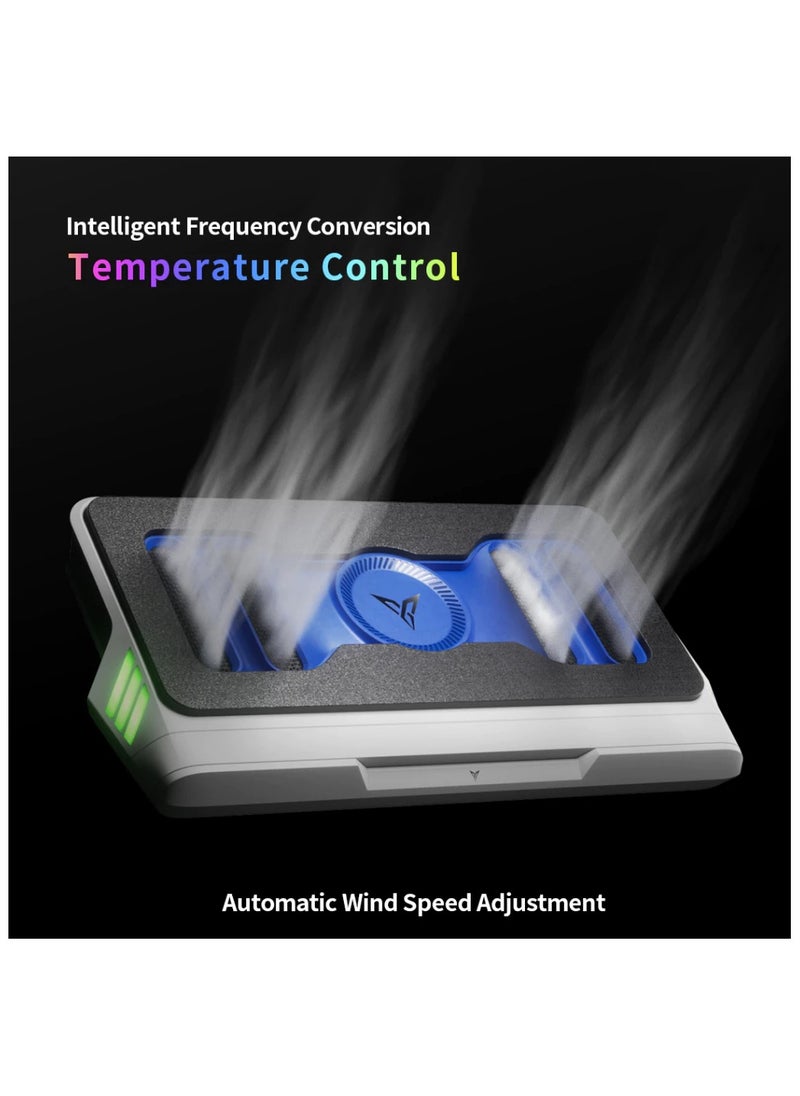 Supercharged Laptop Cooling Fan BS1 - Innovative Closed Turbo Cooling | Temperature Control