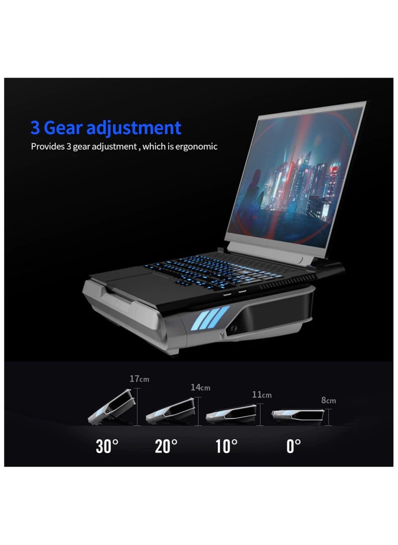 Supercharged Laptop Cooling Fan BS1 - Innovative Closed Turbo Cooling | Temperature Control