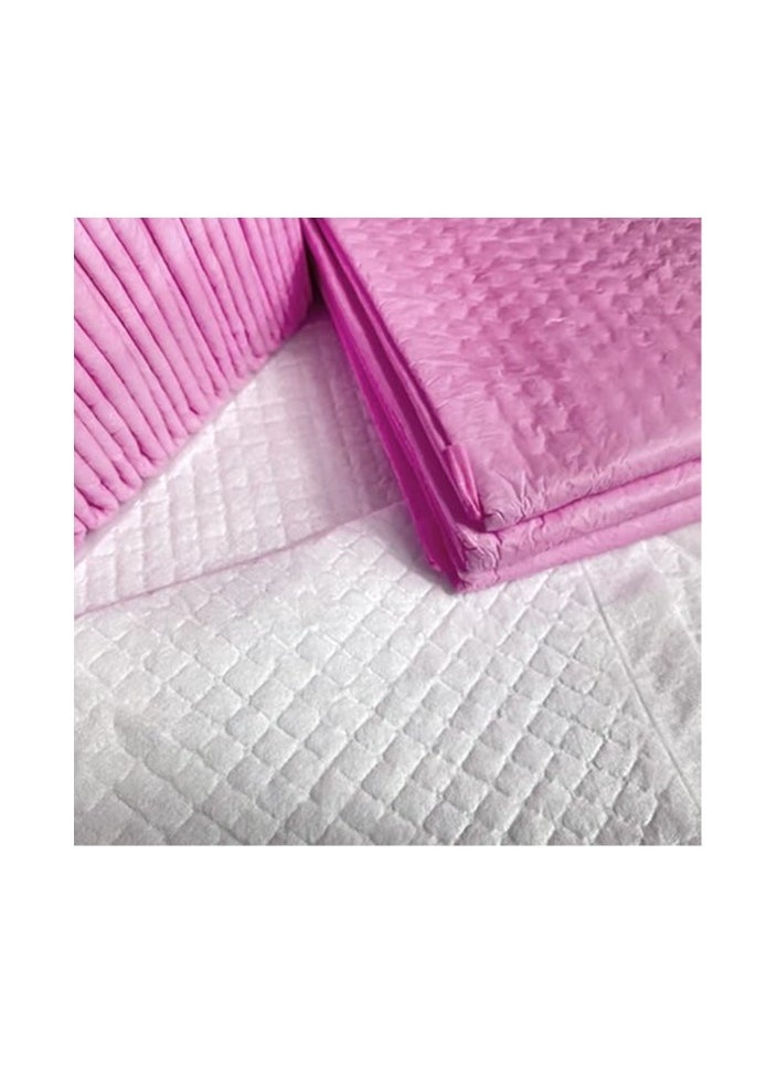 Disposable Changing Mats, 40 Counts, Soft Waterproof Mat, Portable Leak Proof Changing Mat, New Mom Leak-Proof Under pad, Mattress Table Protector Pad