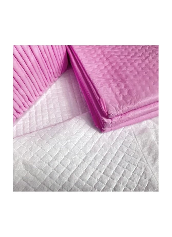 Disposable Changing Mats, 95 Counts, Soft Waterproof Mat, Portable Leak Proof Changing Mat, New Mom Leak-Proof Under pad, Mattress Table Protector Pad