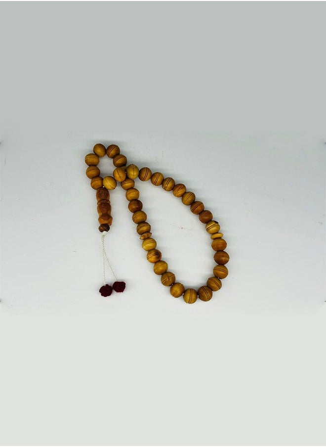 Handmade Wooden Tasbih/Rosary – Set of 3 Pieces | 33 Beads Each | 12mm Bead Size | Prayer Beads