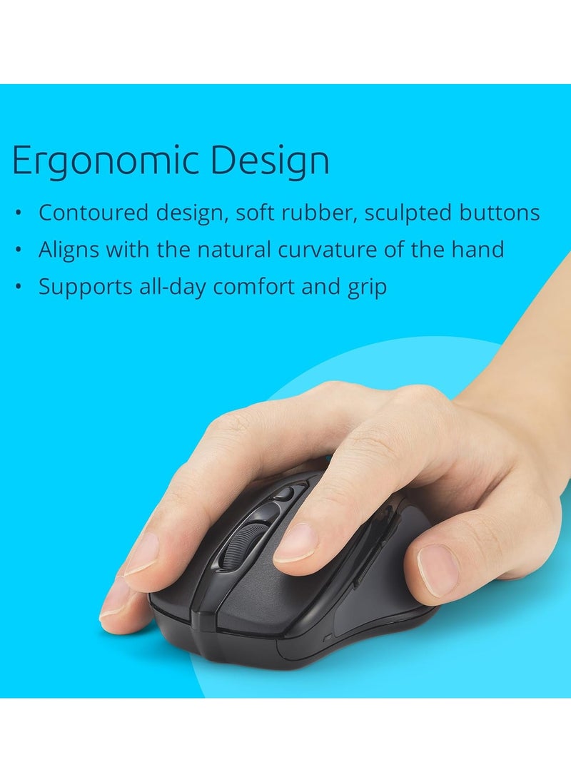 MY310S EQ Wireless Mouse Made from 60% Post-Consumer Recycled Content (PCR) Eco-Friendly