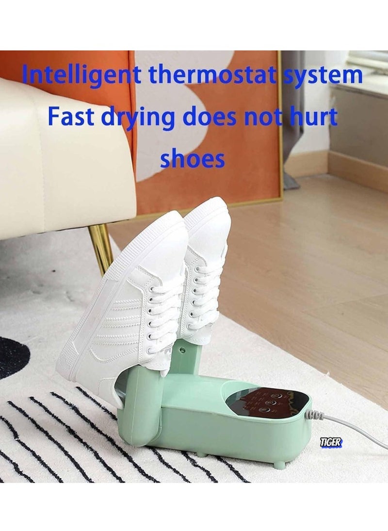 Ski Boots Dryer & Electric Shoe Dryer with Adjustable Drying Rack, 30/60/120/180min Timer, Glove Dryer & Boot Warmer for Sweaty Shoes, Sneakers, Winter Gear – Fast & Efficient Drying Solution