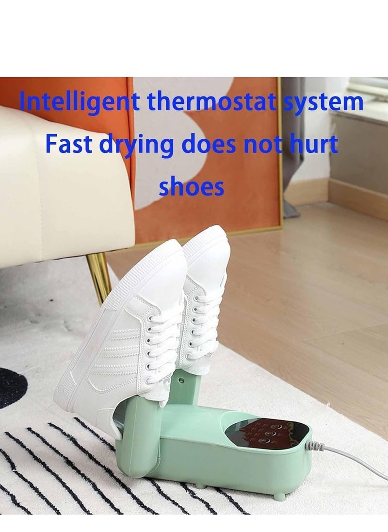 Electric Ski Boot Dryer with Adjustable Drying Rack – Timer Options (30/60/120/180 Minutes), Gloves Dryer & Sneaker Shoes Warmer, Ideal for Ski Boots, Snowboard Boots, Gloves, and Shoes, Fast & Efficient Drying for Winter Gear, Portable & Compact