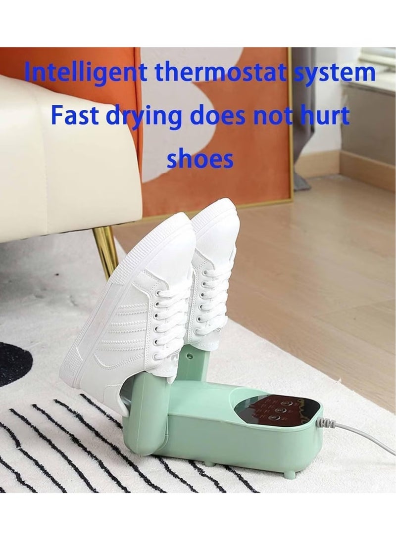 Electric Boots Dryer with Adjustable Drying Rack & 30/60/120/180min Timer – Glove Dryer & Boot Warmer for Sweaty Shoes, Sneakers & Boots – Efficient Shoe Drying System for Wet Footwear