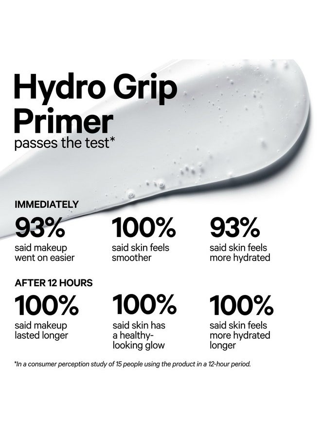 Hydro Grip Primer Pre-Game Pack - Grips Makeup For 12 Hours - Long-Lasting Hydration - Vegan, Cruelty Free