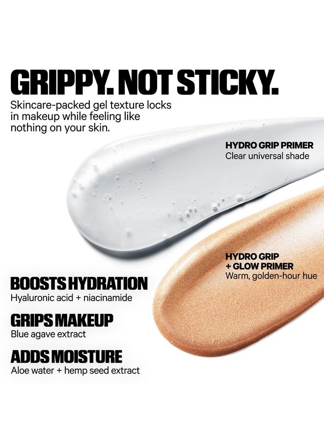 Hydro Grip Primer Pre-Game Pack - Grips Makeup For 12 Hours - Long-Lasting Hydration - Vegan, Cruelty Free