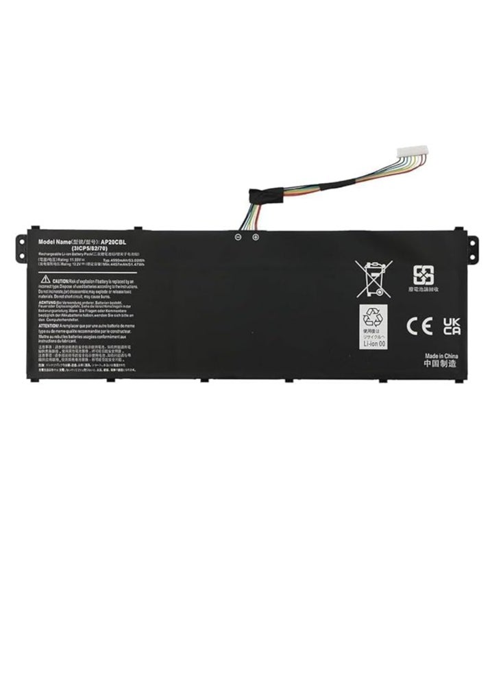 AP20CBL 11.55V 53Wh 4590mAh 3Cell AP20CBL Laptop Battery Compatible for Acer Swift 3 SF314-43 series: SF314-43-R0JM SF314-43-R0NU SF314-43-R1UJ SF314-43-R26R