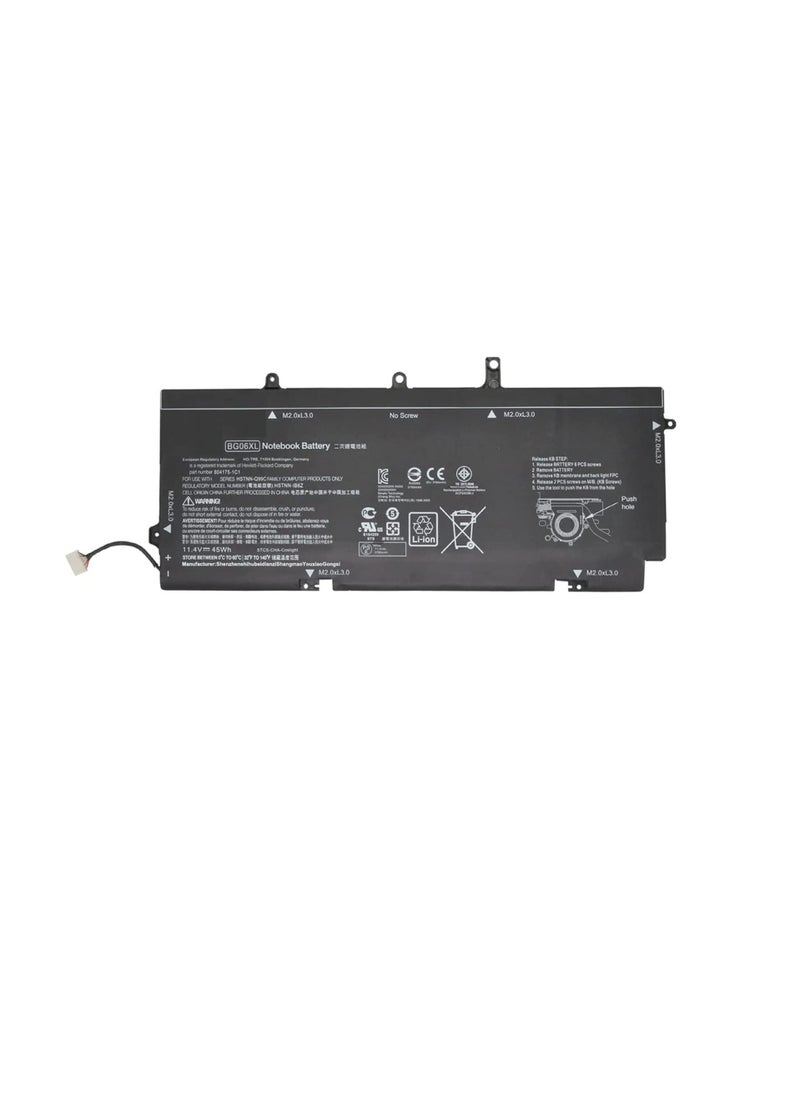 BG06XL Battery FOR HP EliteBook Folio 1040 G3 804175-1B1 804175-1C1 HSTNN-IB6Z（11.4V 45Wh)