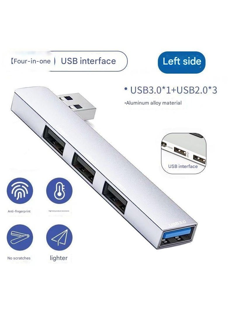 USB 3.0 Hub for Laptop, VIENON 4-Port Wireless USB Hub USB Splitter USB Expander for for MacBook, Mac Pro, iMac, Surface Pro,XPS, PS5, PC, Flash Drive, Mobile HDD(Left Side)