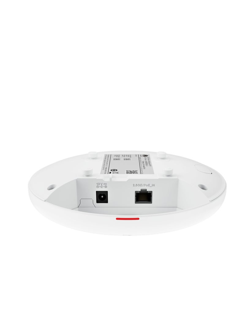 Wifi7 Access Point Ceiling Mount 2.5Gigabit Port White