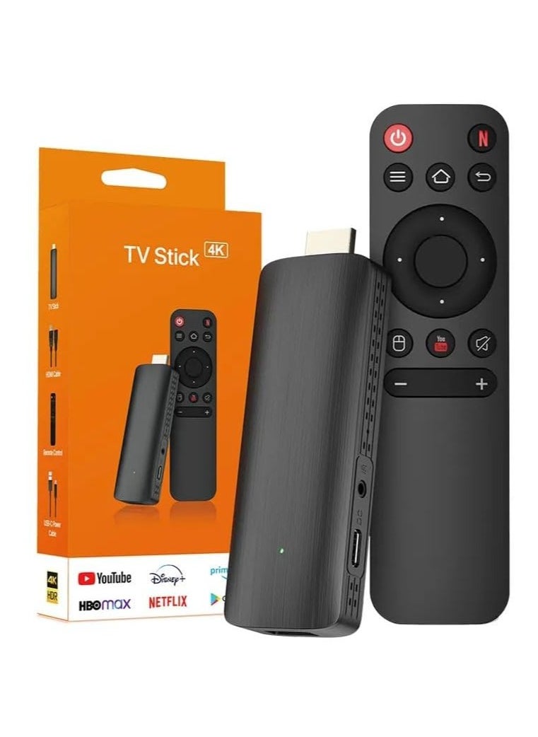 TV Stick TVR3 Remote Control 2GB RAM + 16GB ROM  1080P HDR 4K Portable Streaming Media Player