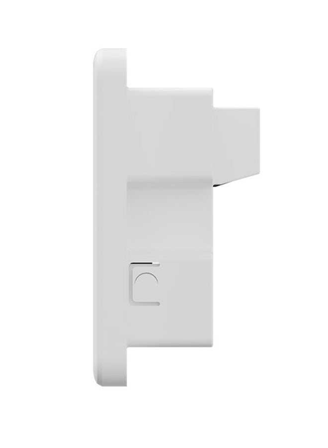 eKit AP160 Wall Plate Access Point | 802.11ax Wi-Fi 6 | 1.775 Gbps Speed | Dual-Radio | 20 dBm Transmit Power | Smart Antenna | Supports Up to 128 Users | 10m Optimal Coverage Range | Power over Ethernet (PoE) White