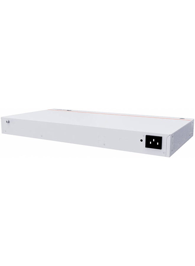 S310-24P4X Switches, 24 x 10/100/1000BASE-T Ports, 4 x 10GE SFP+ Ports, AC Power Supply, PoE+, 95 Mpps Packet Forwarding Rate, 128 Gbit/s Switching Capacity Grey