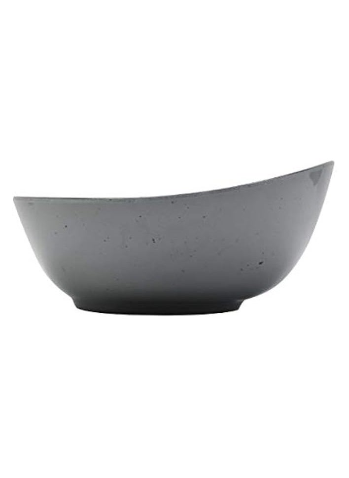 GREY BOWL, 6 INCH, GREY,