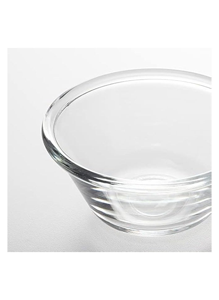 Bowl, 12 cm, Clear Glass