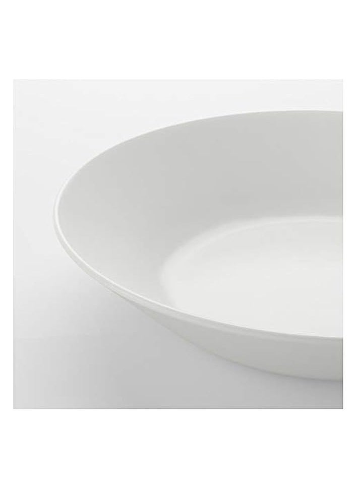 Deep Plate/Bowl, White