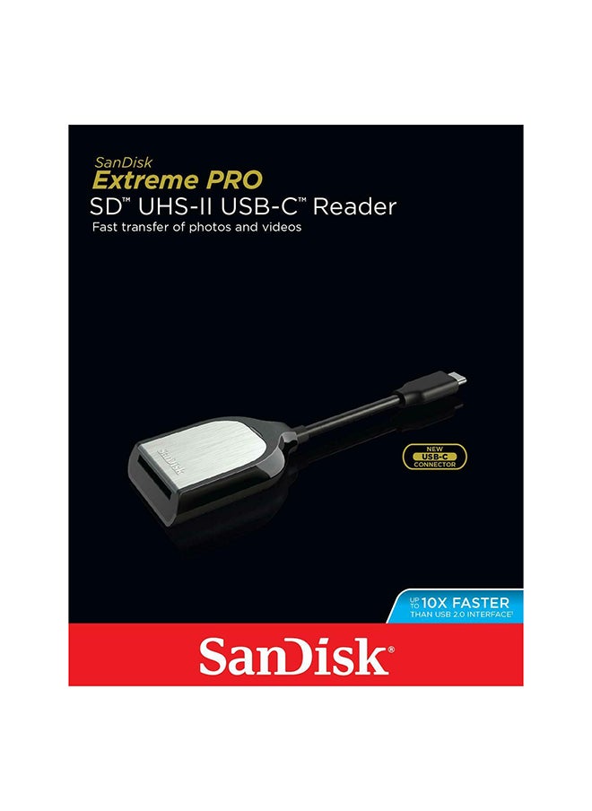 Extreme PRO SD UHS-II USB-C Reader - SDDR-409-G46 128 GB