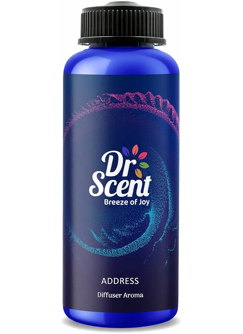 Dr Scent Breeze of Joy Diffuser Aroma Address – Velvet Cedar, Citrus, and Cedarwood Fragrance | Made in the UK (500ml)