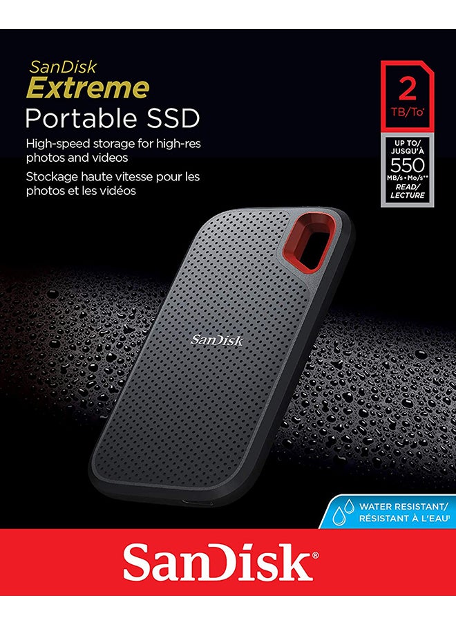 Extreme Portable SSD External Hard Drive USB-C, USB 3.1, for PC u0026 Mac u0026 IP55 Rated 1.0 TB