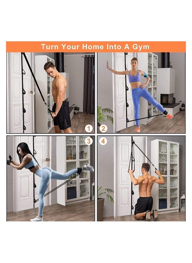 Heavy Duty Door Anchor for Resistance Bands Portable Workout Resistance Band Door Anchors Door Strap Attachment for Resistance Training Physical Therapy Home Workouts 5.1 Meters