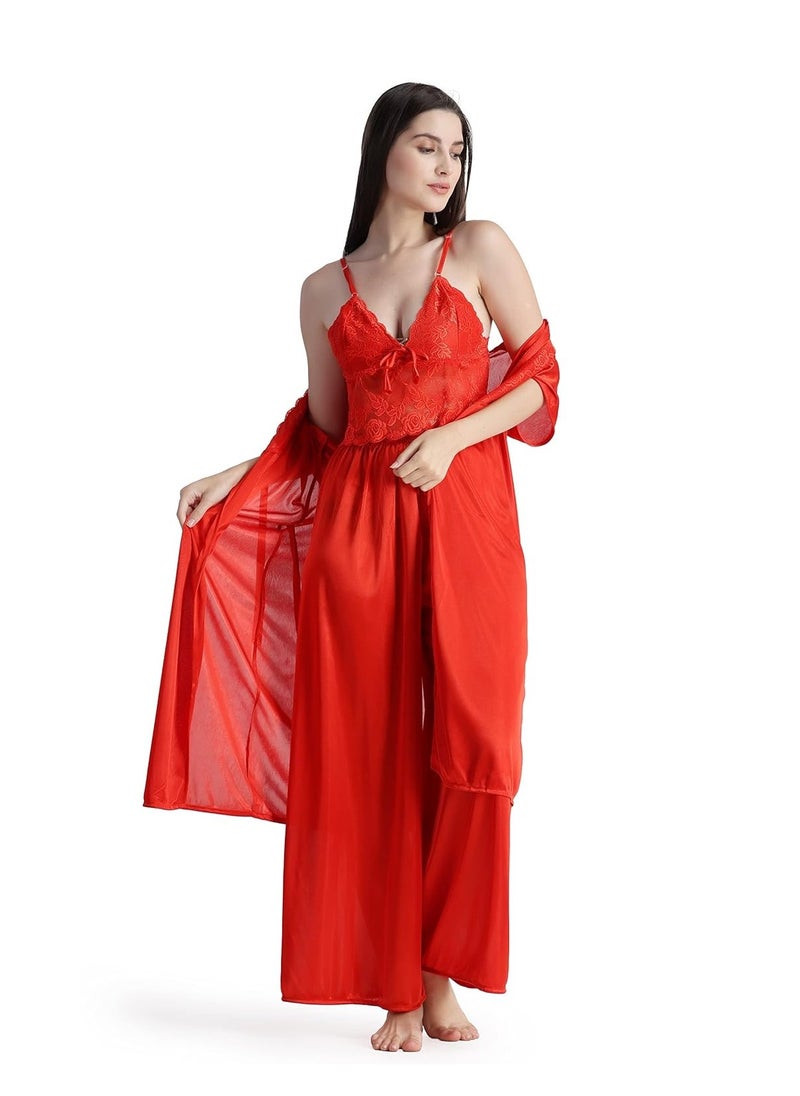 Women's Satin Kimono Robes Bridesmaid Wedding Robes Silky Bathrobes Summer Loungewear Night suit