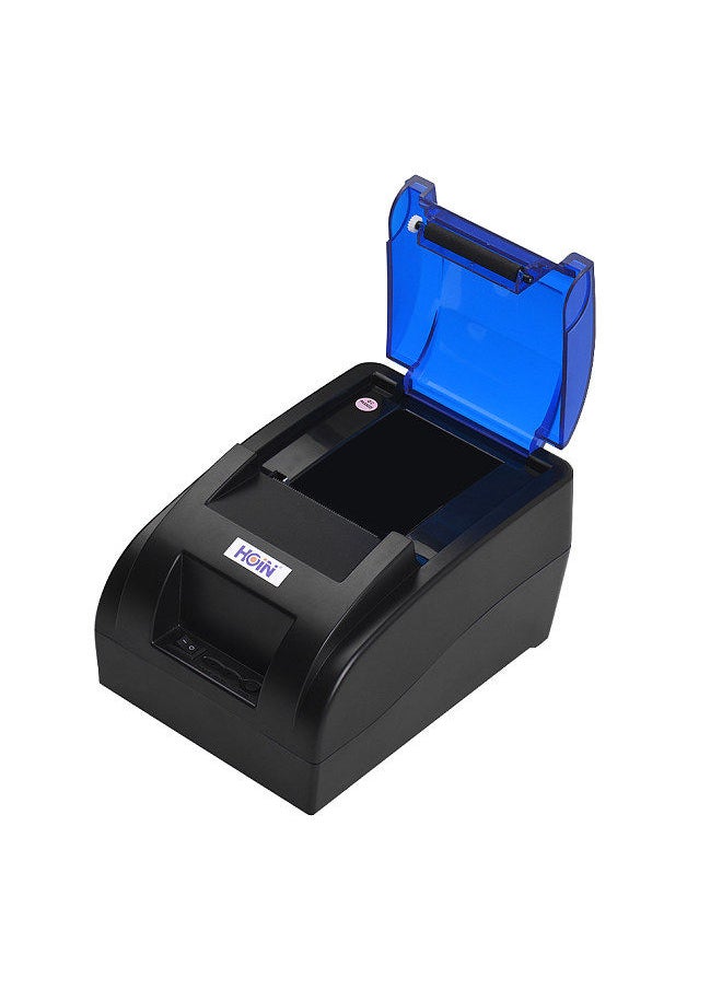 HOIN USB Portable 58mm Thermal Receipt Printer Ticket Bill Wired Printing Support Cash Drawer Compatible with ESC/POS for Windows/Linux/Android Systems for Supermarket Store Business