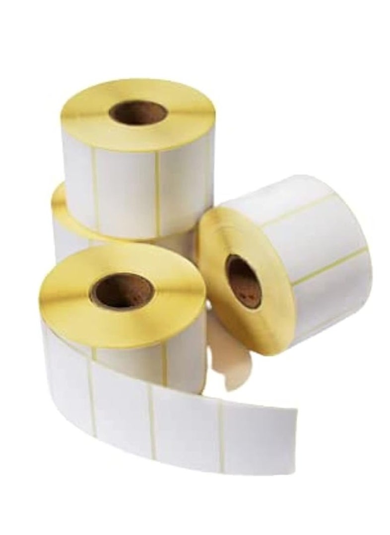 10 Rolls - 50mm x 25mm Barcode Label Sticker Direct Thermal 1000 Labels Per Roll