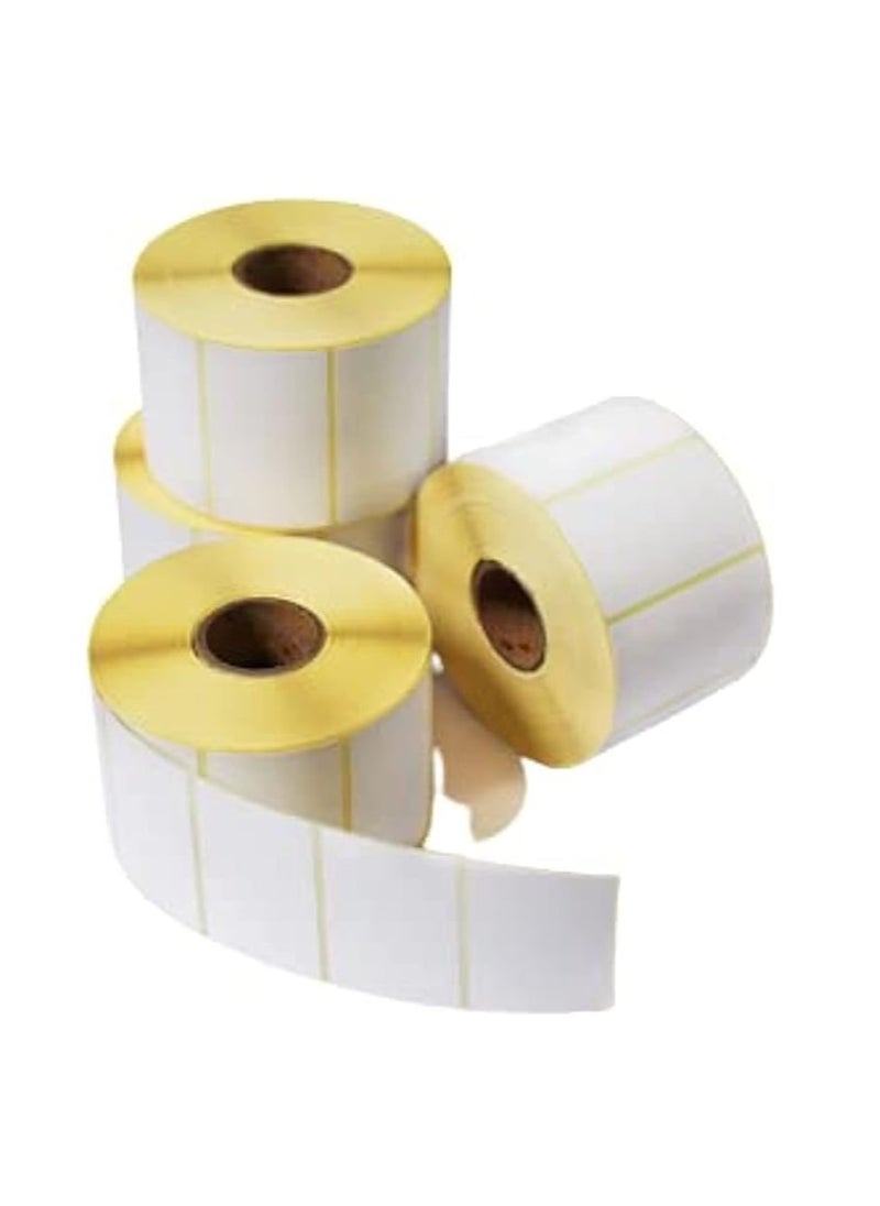 10 Rolls - 50mm x 25mm Barcode Label Sticker Direct Thermal 1000 Labels Per Roll