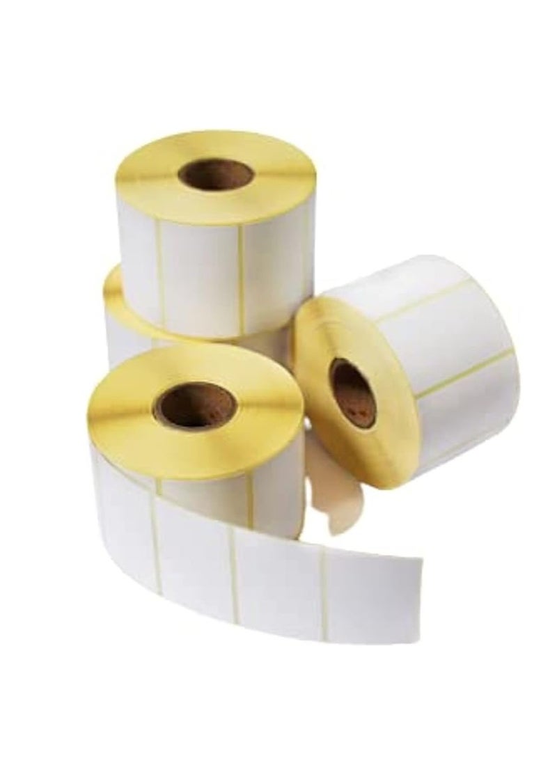 16 Rolls - 50mm x 25mm Barcode Label Sticker Direct Thermal 1000 Labels Per Roll