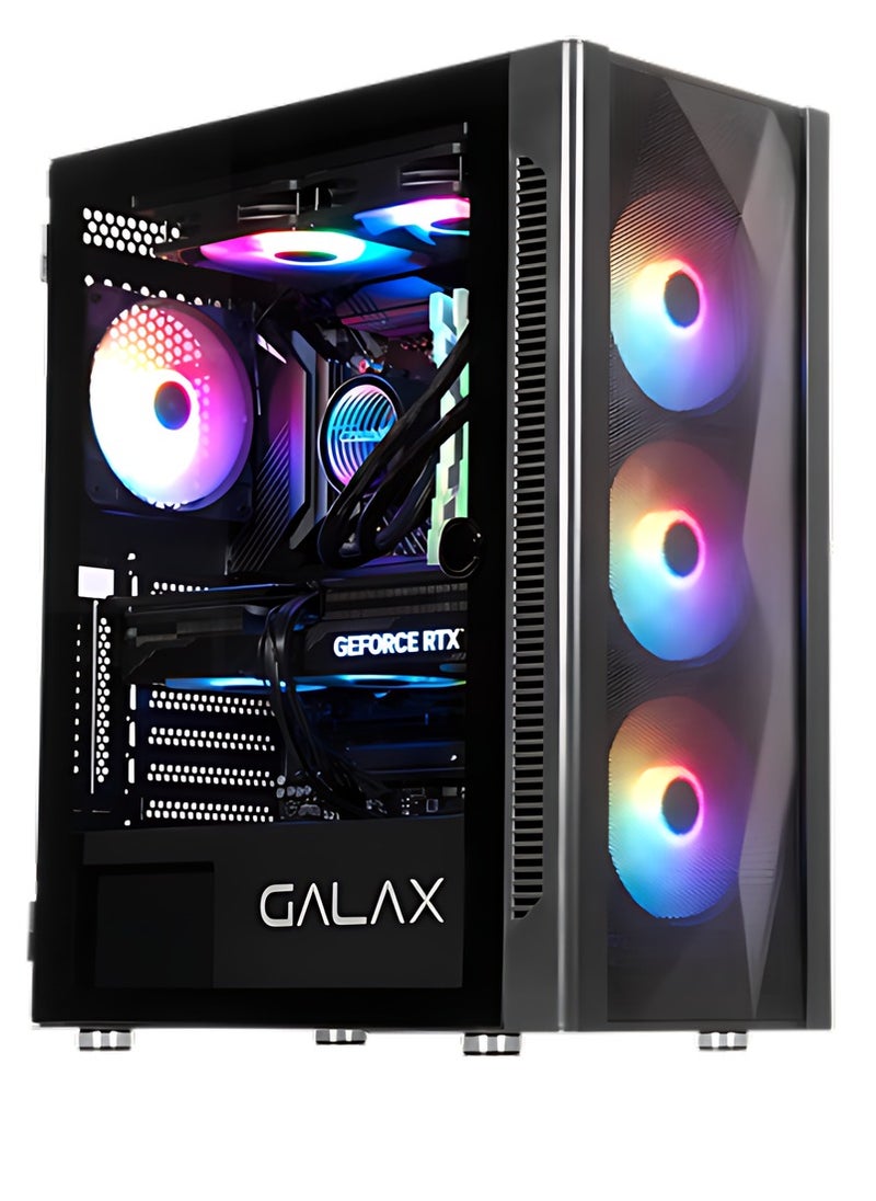 Thunder Breaker Gaming PC Core i5-12400F / 32GB RAM 3200MHz / Nvme 1TB SSD / NVIDIA GeForce RTX 4060 8GB Black